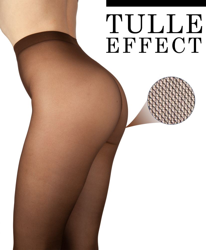 Bananalu Premium 30 reisfeste Strumpfhosen mit Tulle Effekt Bananalu Premium 30 reisfeste Strumpfhosen mit Tulle Effekt