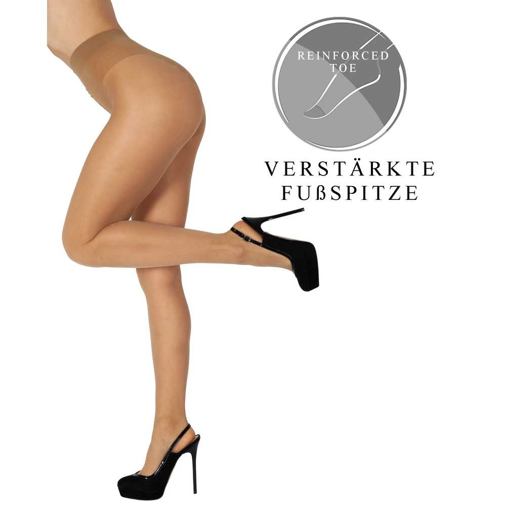 3er Bananalu Chic 20 Bikini, Strumpfhose mit Naht und Bikini Oberteil