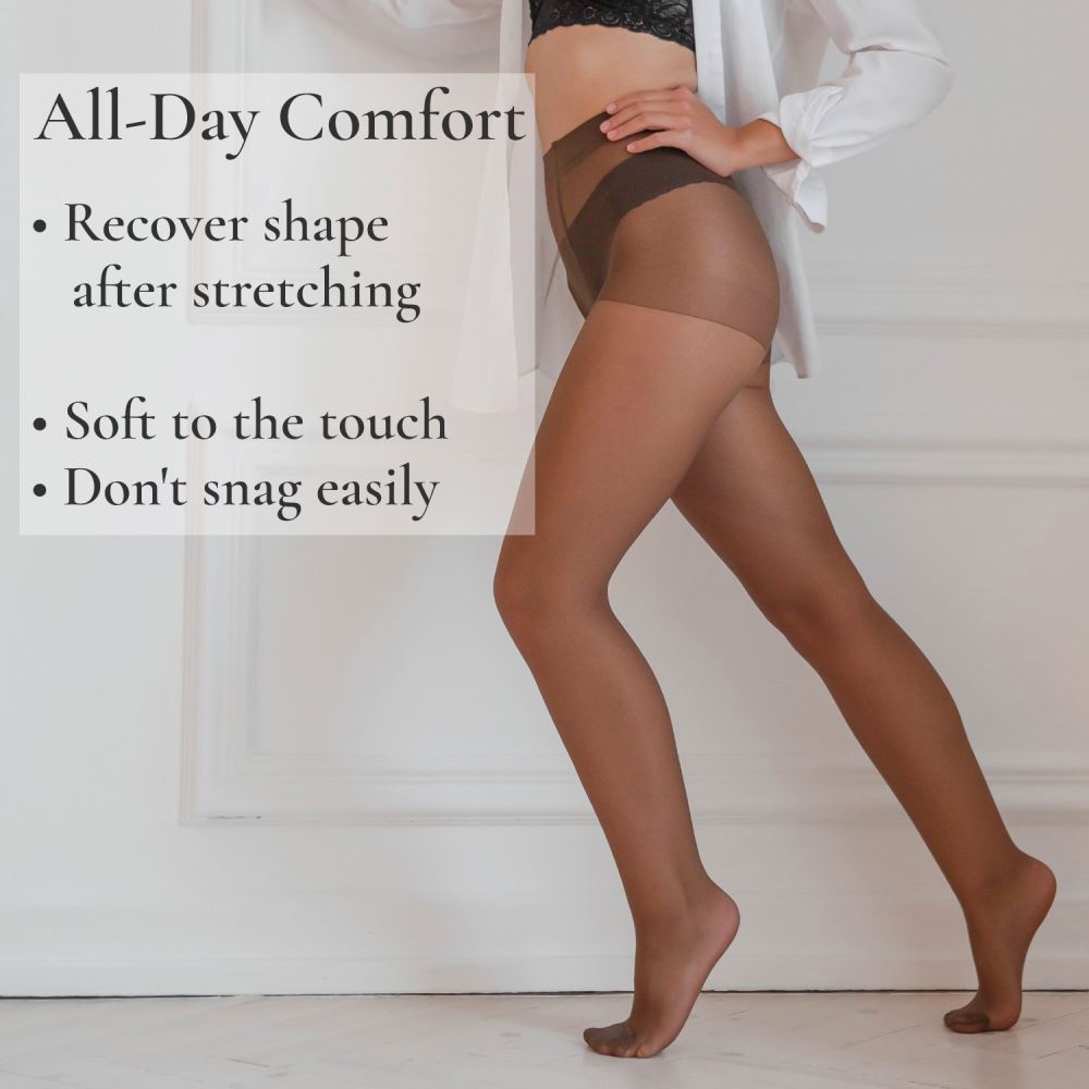 Bananalu Panty 20 Den ohne Zwickel feine elastische Damen Strumpfhose Bananalu Panty 20 Den ohne Zwickel feine elastische Damen Strumpfhose