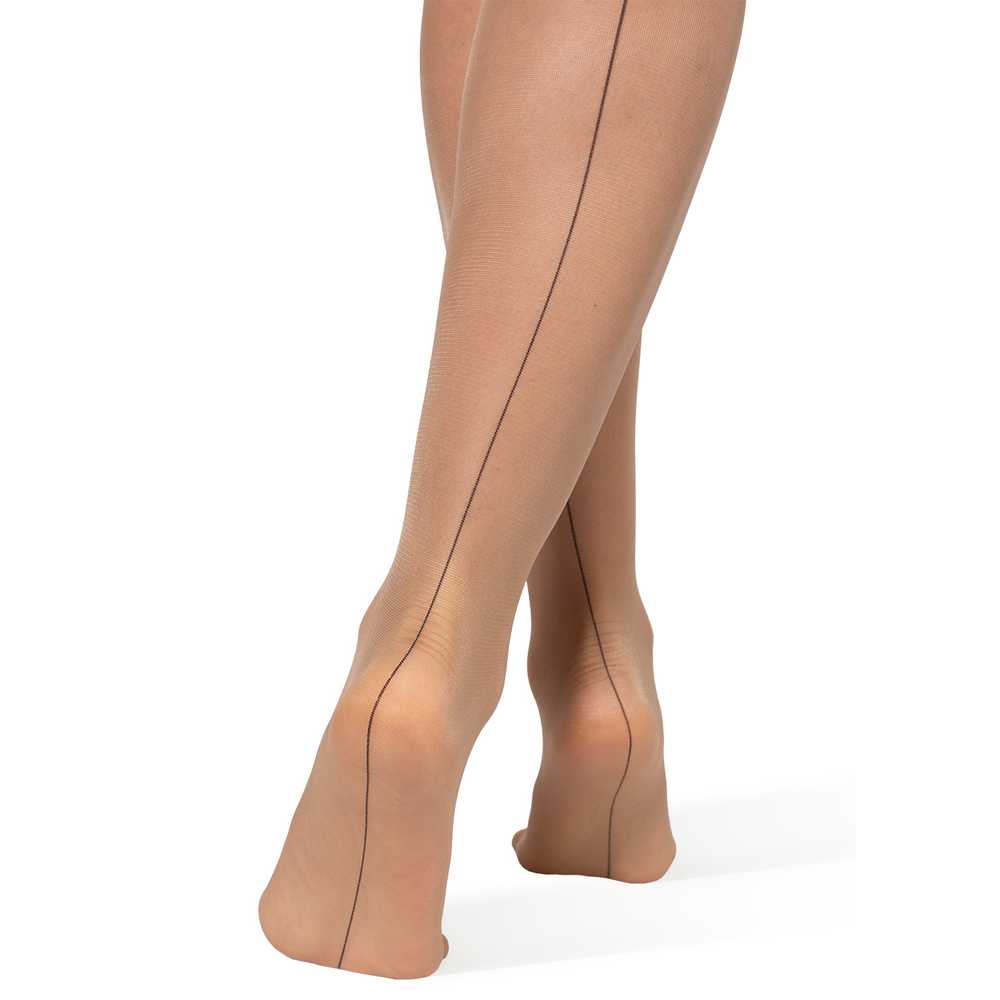 p04 Bananalu Love 20 Chic Den Ouvert Strumpfhose mit offenem Schritt und Naht