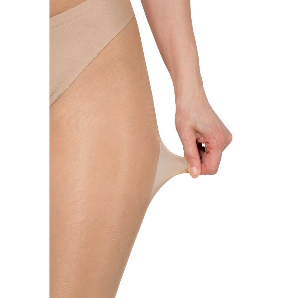 p04 Bananalu Impresso 20, Feinstrumpfhose mit Spitzenbund, Hüftstrumpfhose